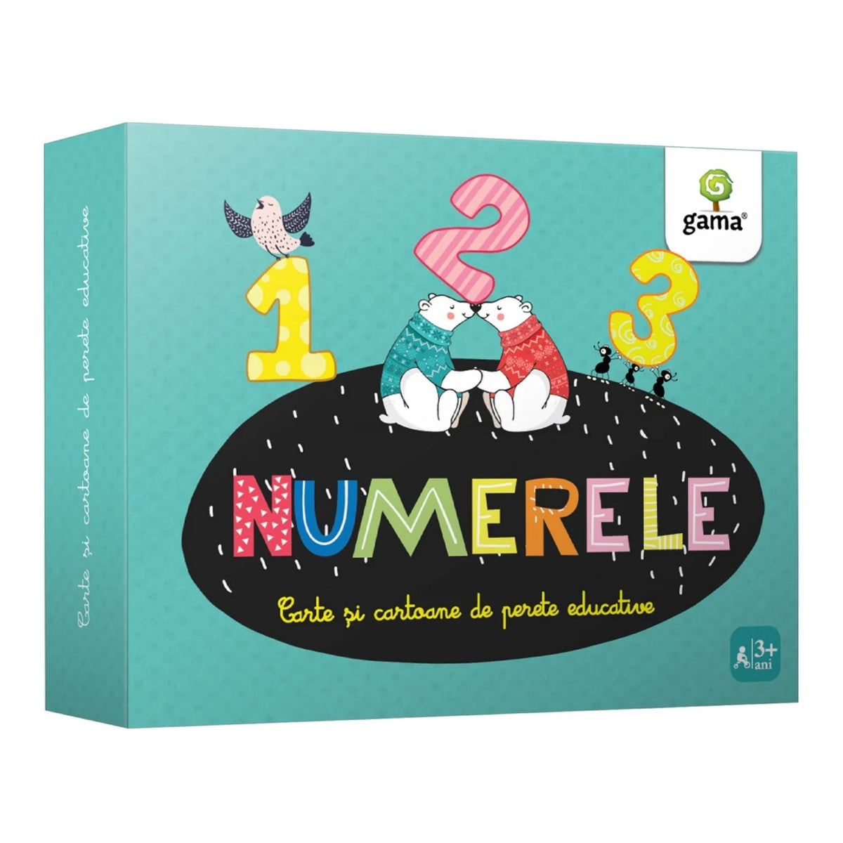 Numerele - Cartoane de perete educative si decorative