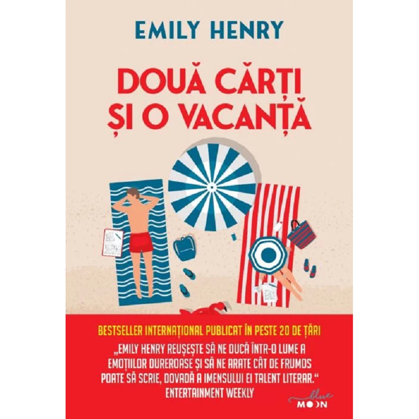 DOUA CARTI SI O VACANTA. Emily Henry. reeditare