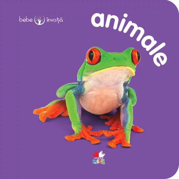 BEBE INVATA. ANIMALE DE LA FERMA. Carte cu sunete. reeditare + Animale. Bebe învață