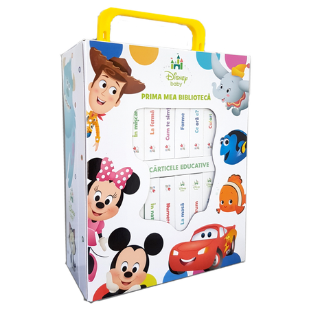 Cutie. Disney Baby. Prima mea bibliotecă (12 cărticele)