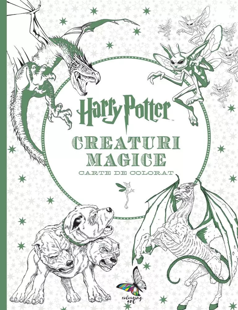 Harry Potter. Carte de colorat. Locuri și personaje magice