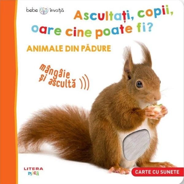 BEBE INVATA. ASCULTATI, COPII, OARE CINE POATE FI? Animale din padure.