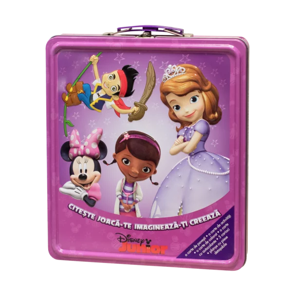 Citește. Joacă-te. Imaginează-ți. Creează. Disney Junior. Cutie cadou