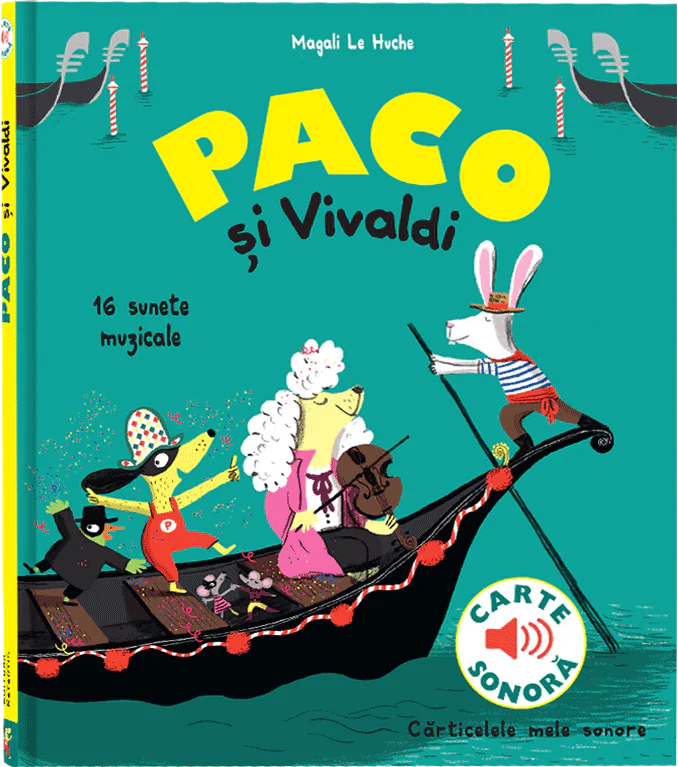 Paco si Vivaldi - carti muzicale pentru copii