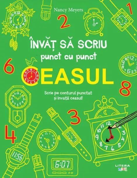 Invat sa scriu punct cu punct - Ceasul