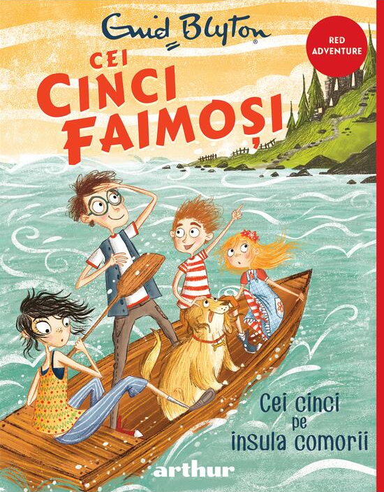 Cei cinci faimosi - Cei cinci pe insula comorii