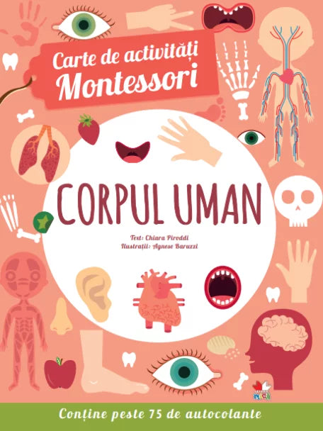 CARTE DE ACTIVITATI MONTESSORI. CORPUL UMAN. reeditare