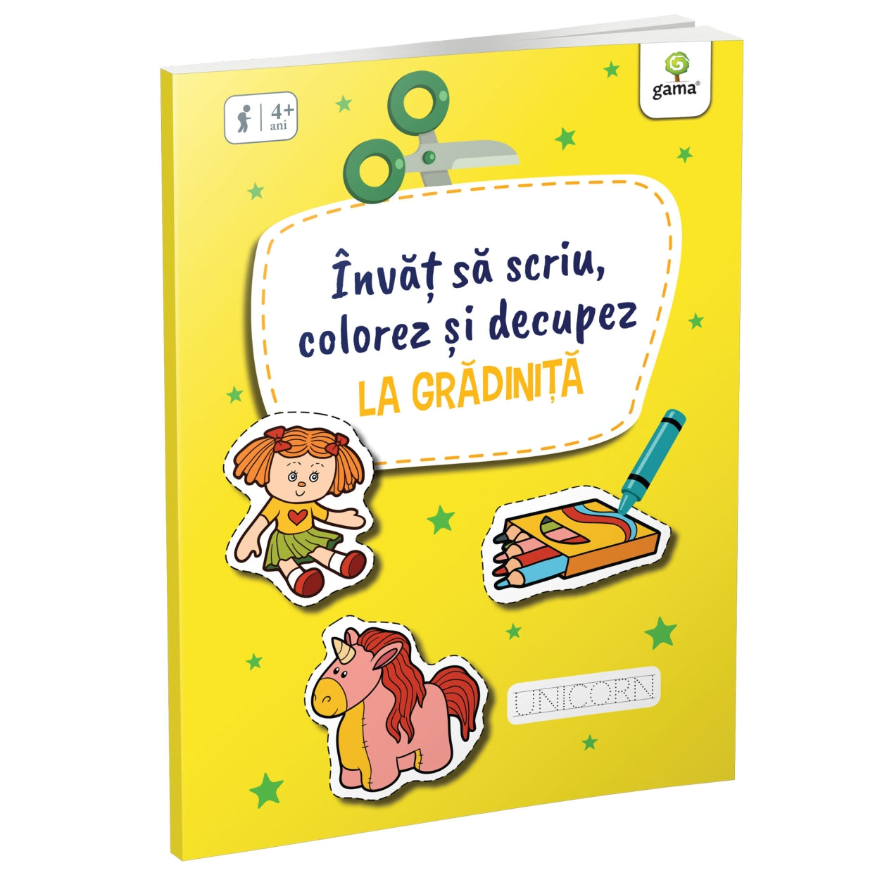 La Gradinita - Invat sa scriu, colorez si decupez