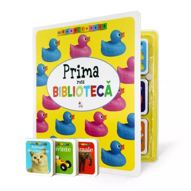 Prima mea bibliotecă (9 cărticele). Bebe învață