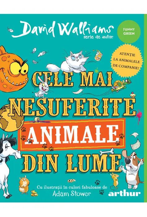 Cele Mai Nesuferite Animale din Lume (Serie de Autor David Walliams)