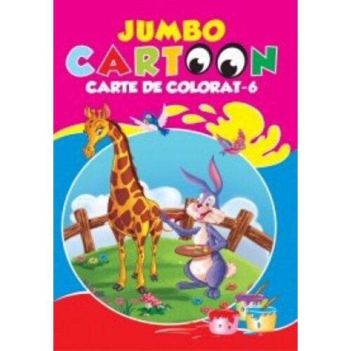 Jumbo Cartoon - carte de colorat 6