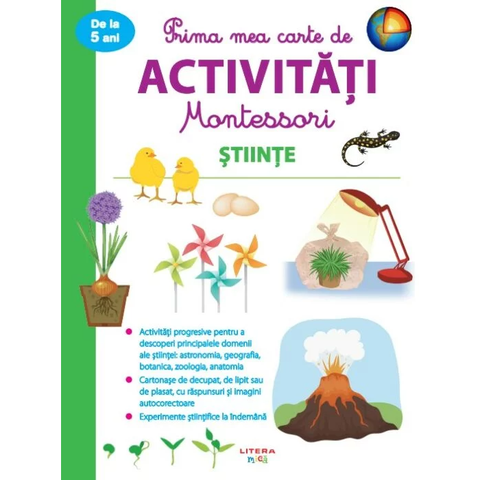 Prima mea carte de activitati montessori. Stiinte