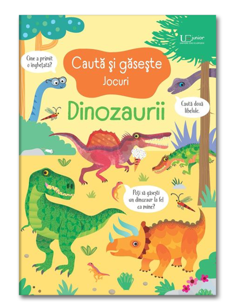 Cauta si gaseste. Dinozaurii (Usborne), Usborne Books