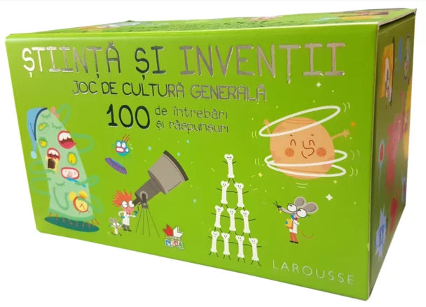 STIINTA SI INVENTII. Joc de cultura generala. 100 de intrebari si raspunsuri