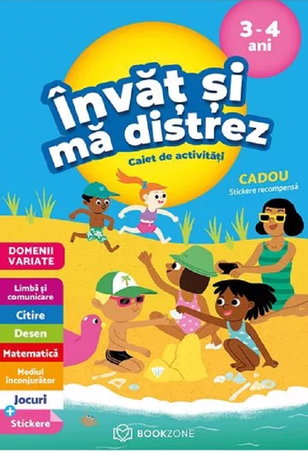 Invat si ma distrez 3-4 ani