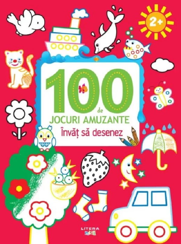 100 DE JOCURI AMUZANTE. INVAT SA DESENEZ. reeditare
