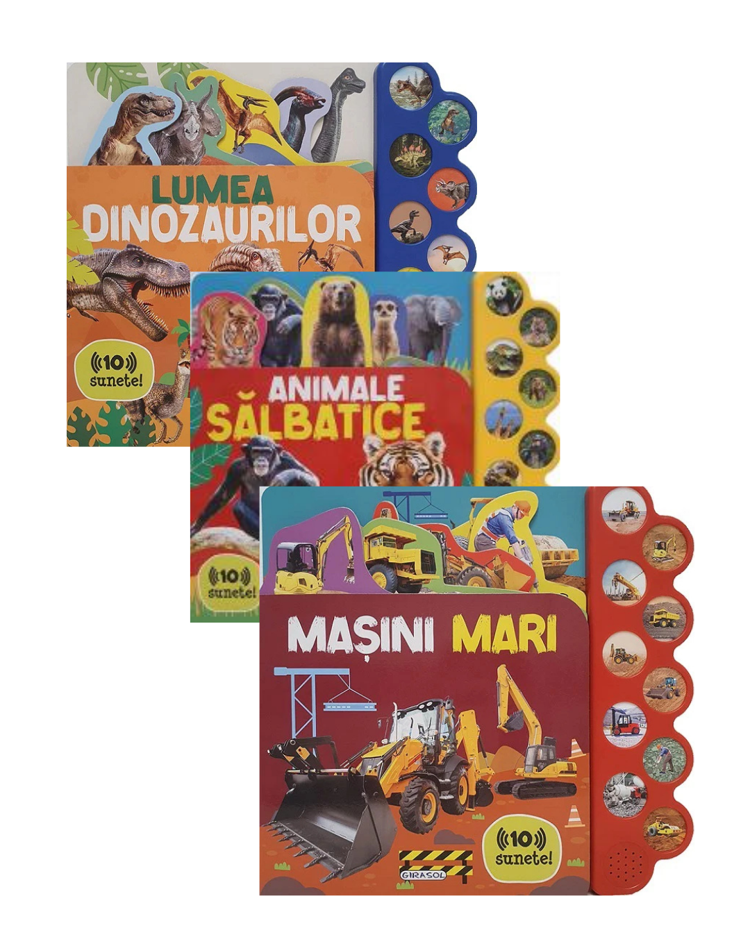 Pachet carti cu sunete