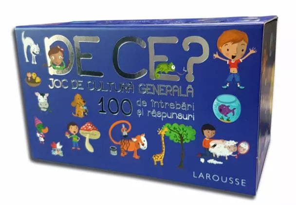 De ce? Joc de cultura generala. 100 de intrebari si raspunsuri, Larousse