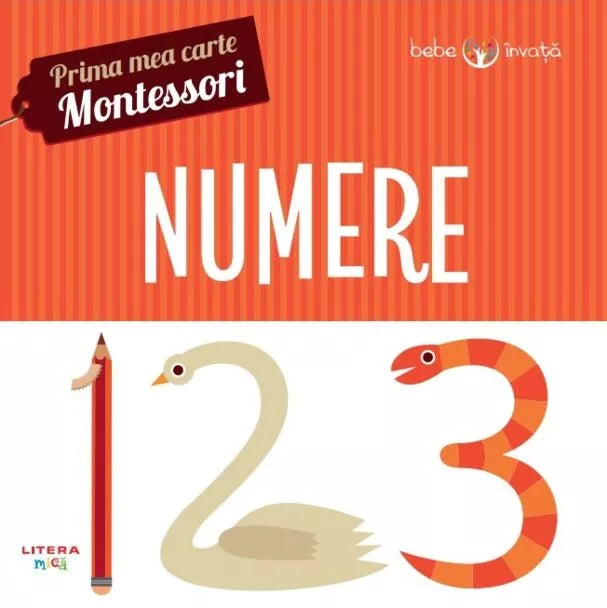 Numere - prima mea carte Montessori