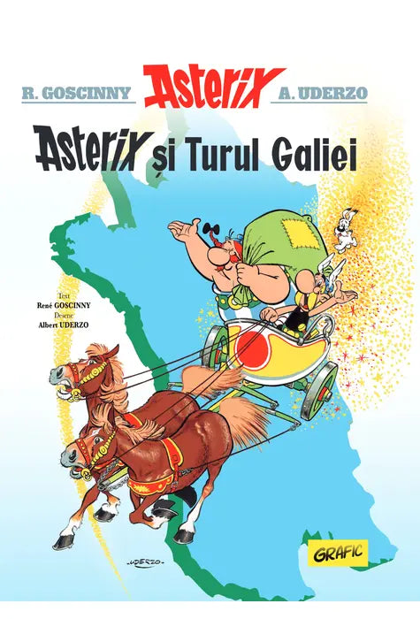Asterix 5. Asterix si turul Galiei, Rene Goscinny, Albert Uderzo