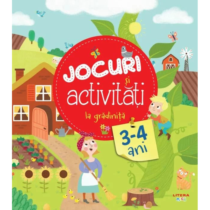 Jocuri si activitati la gradinita 3-4 ani