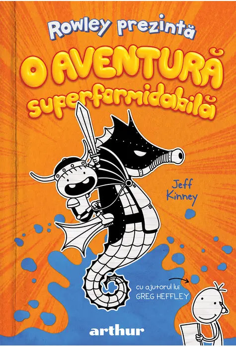 Rowley prezinta #2. O aventura superformidabila, Jeff Kinney