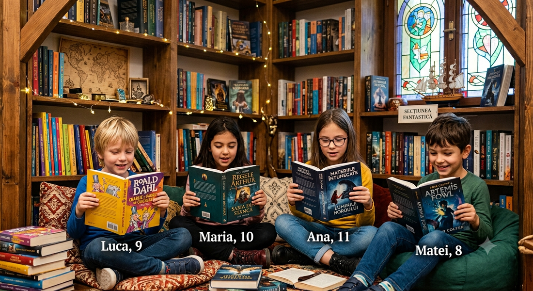 Middle-grade fantasy: patru cărți care deschid porțile lumilor imposibile