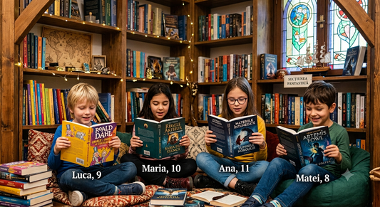 Middle-grade fantasy: patru cărți care deschid porțile lumilor imposibile