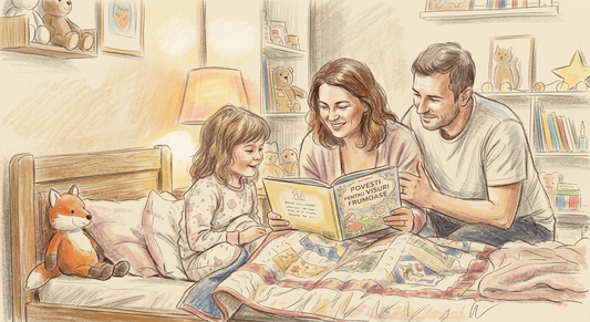 De ce contează cărțile de la vârstă fragedă — și cum te ajută Prima mea bibliotecă ilustrată