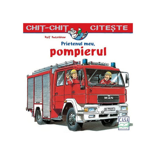 Carte pentru copii - Prietenul meu, pompierul