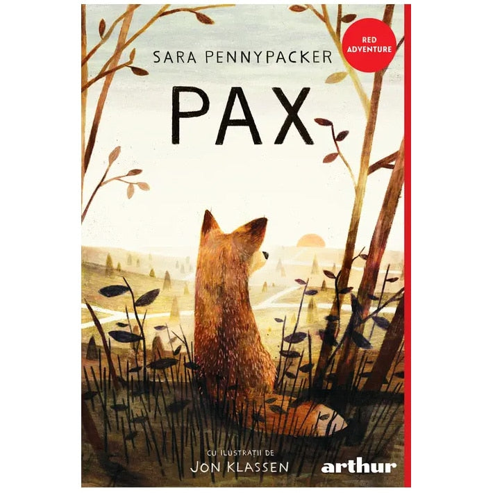 PAX  (Sara Pennypacker)    [red ADVENTURE, cartonat]