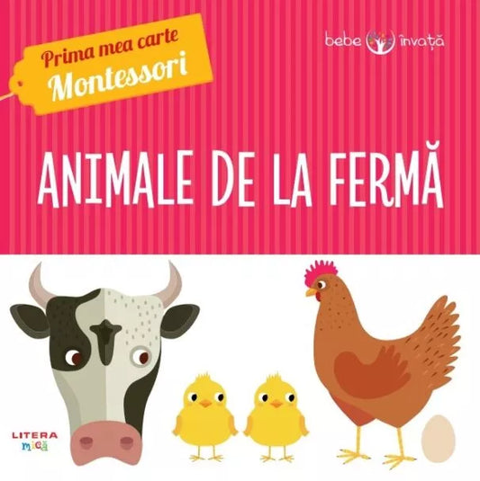 Prima mea carte Montessori - Animale de la ferma