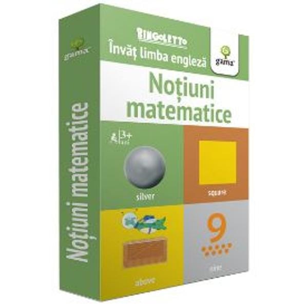 Noțiuni matematice. Învăț lb.engleză