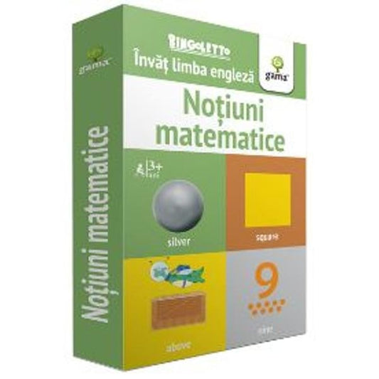 Noțiuni matematice. Învăț lb.engleză