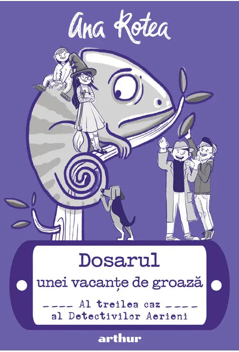 Dosarul unei vacanțe de groază: Al treilea caz al Detectivilor Aerieni