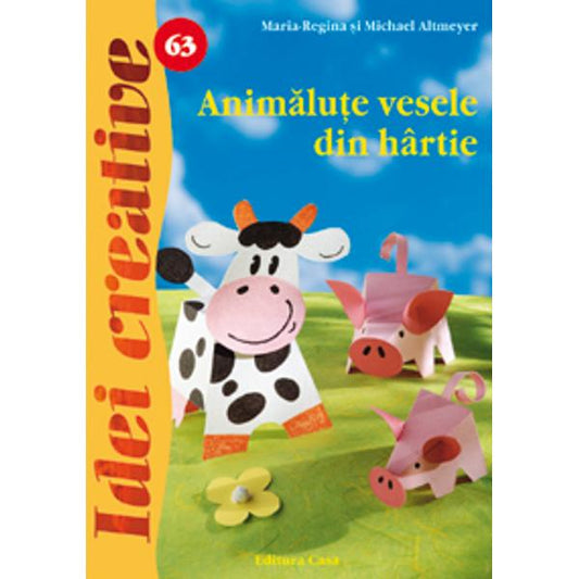 63. Animăluţe vesele din hârtie