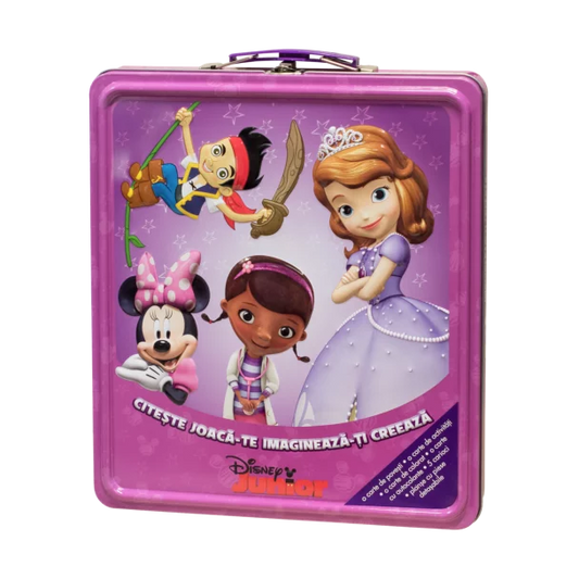 Citește. Joacă-te. Imaginează-ți. Creează. Disney Junior. Cutie cadou