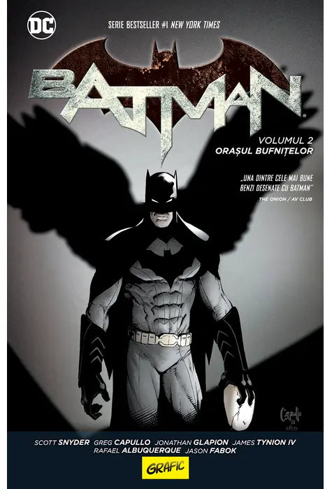 Batman. Orasul bufnitelor, Scott Snyder, Greg Capullo, Johnathan Glapion
