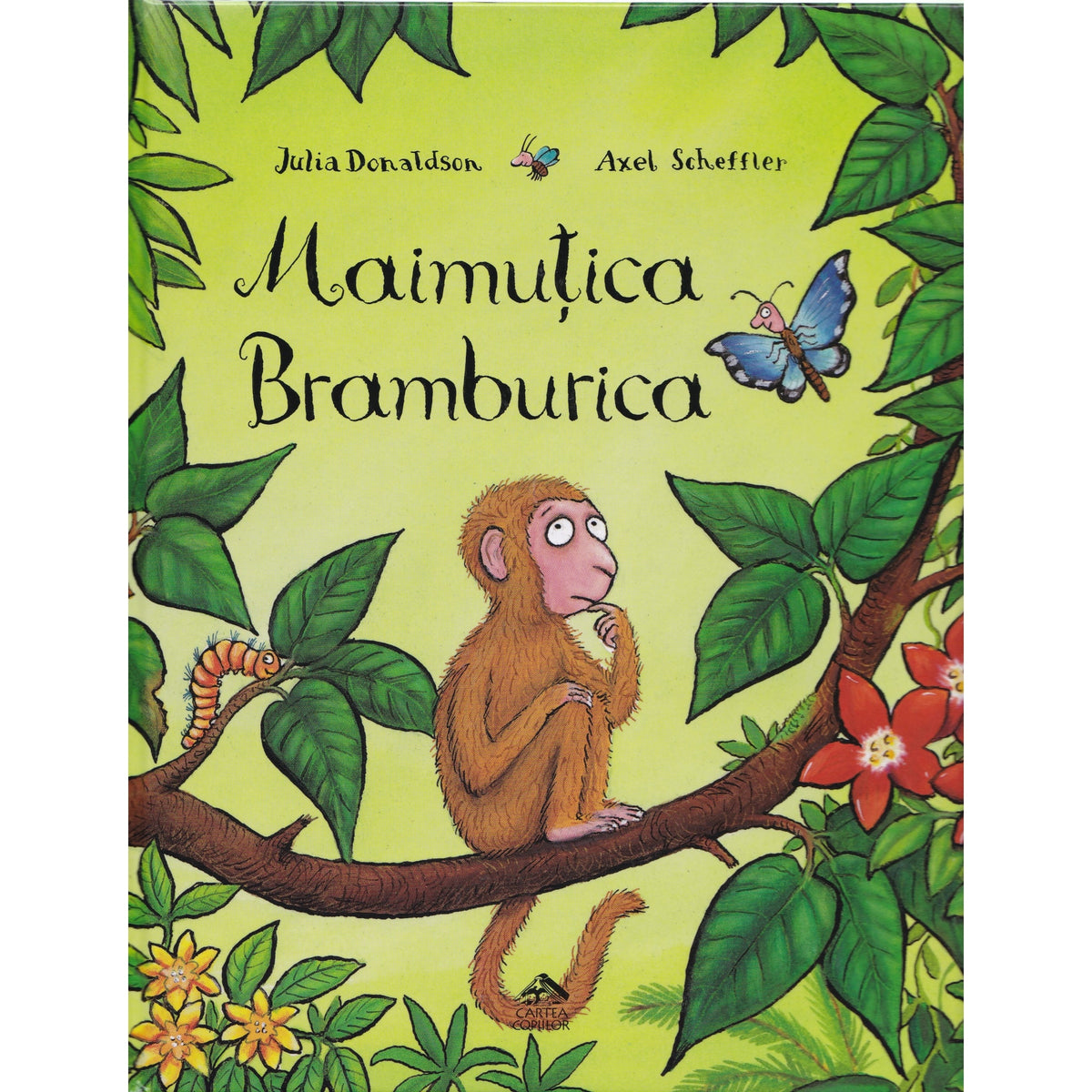 Maimutica Bramburica, CARTEA COPIILOR, Julia Donaldson, carte ilustrata, 2-7 ani, coperta cartonata, 36 pagini