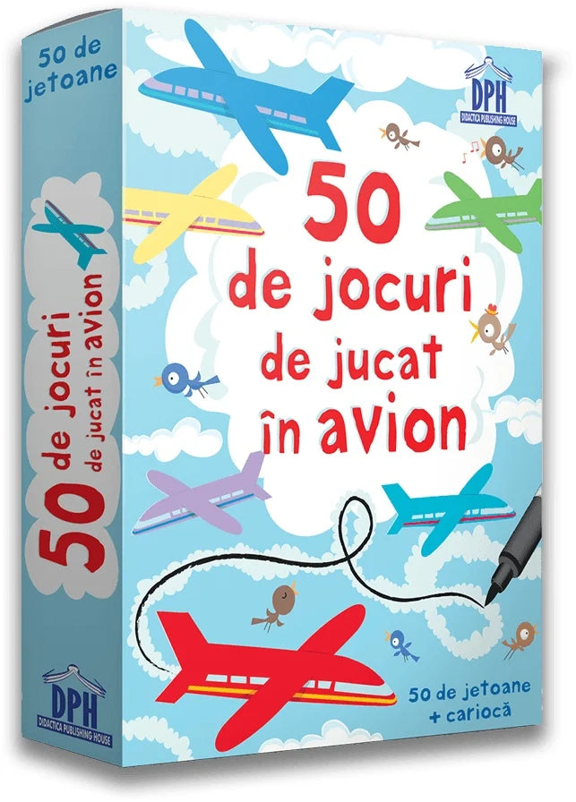 50 de jocuri de jucat in avion