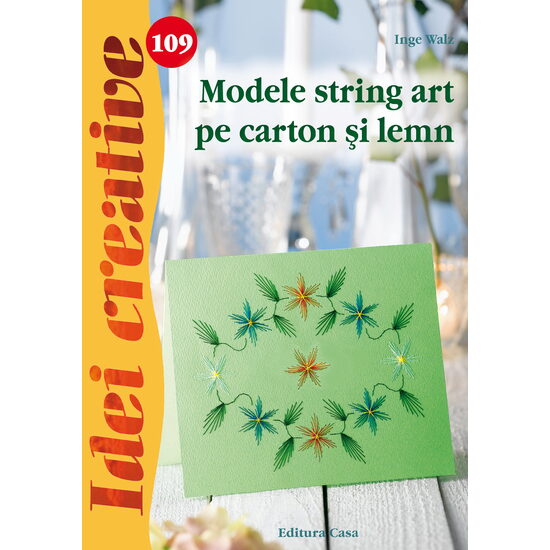 109. Modele string art pe carton şi lemn