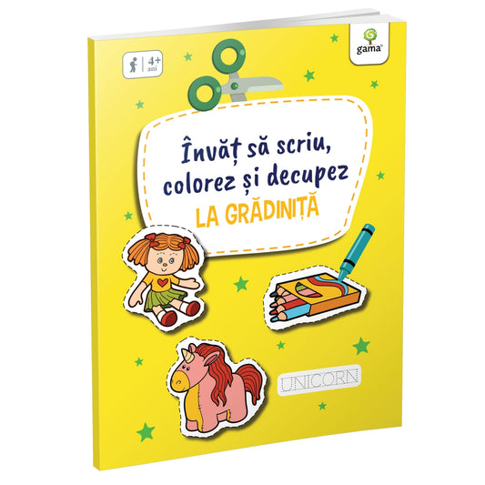 La Gradinita - Invat sa scriu, colorez si decupez