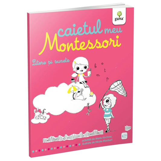 Litere si sunete - Caietul meu Montessori