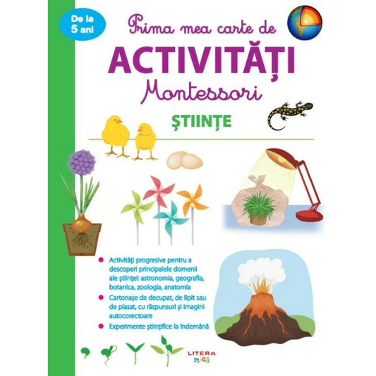Prima mea carte de activitati montessori. Stiinte
