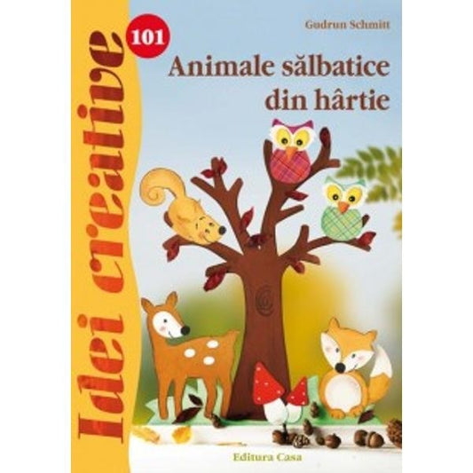 101. Animale sălbatice din hârtie