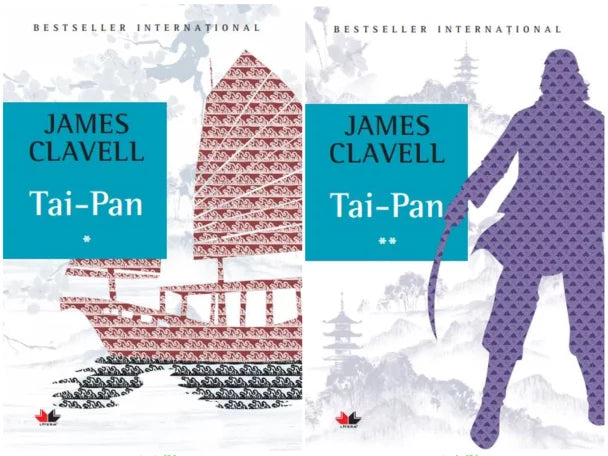 Set Tai-Pan, James Clavel (2 Volume)
