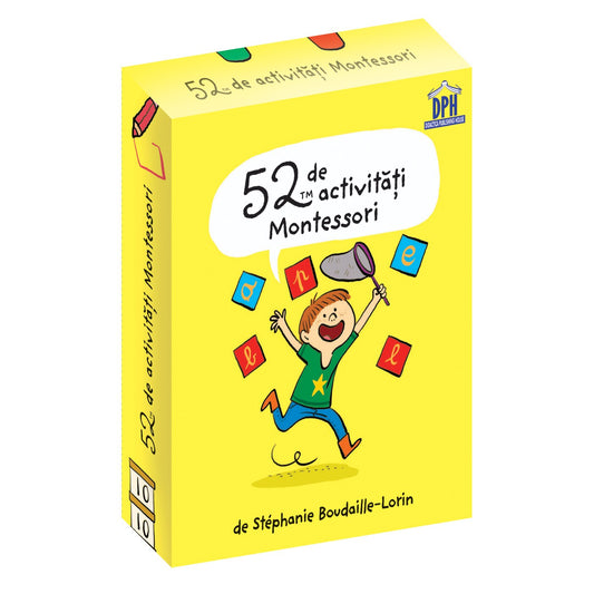 52 de activități MONTESSORI