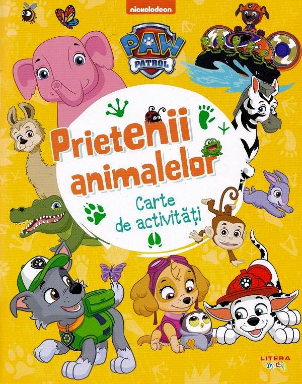 Prietenii animalelor - Carte de activitati - Paw Patrol