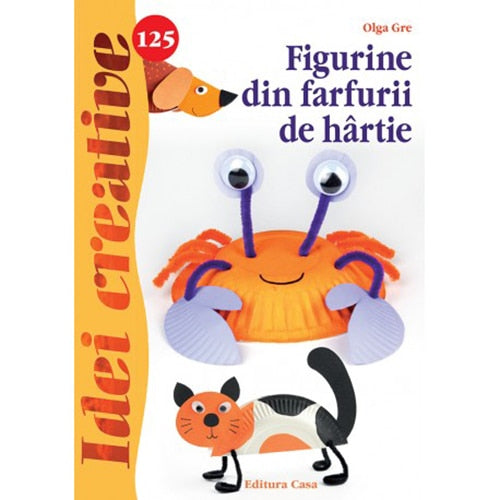 125. Figurine din farfurii de hârtie