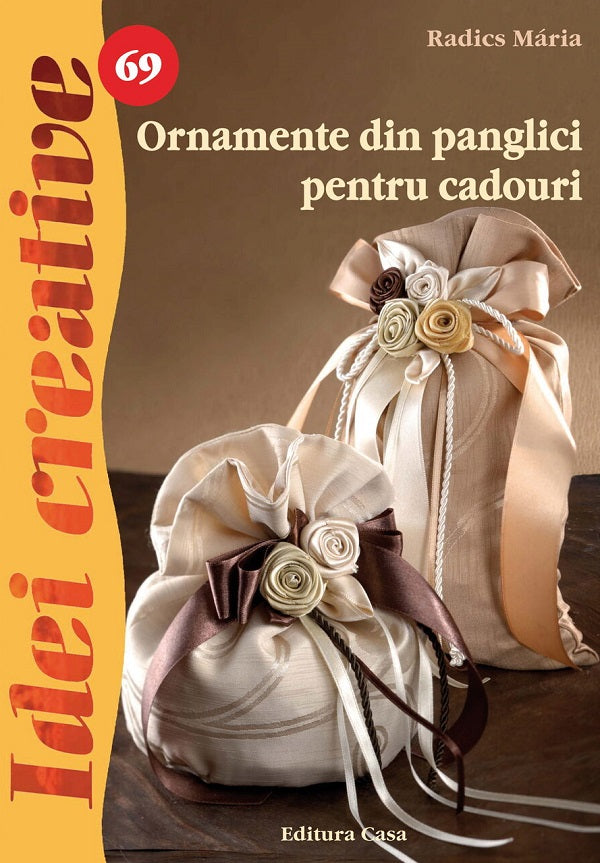 Ornamente din panglici pentru cadouri - Idei Creative 69
